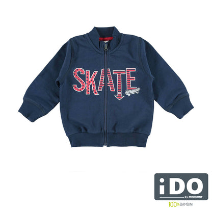 iDO - Boy's Blue Sweatshirt From 9m to 4 years