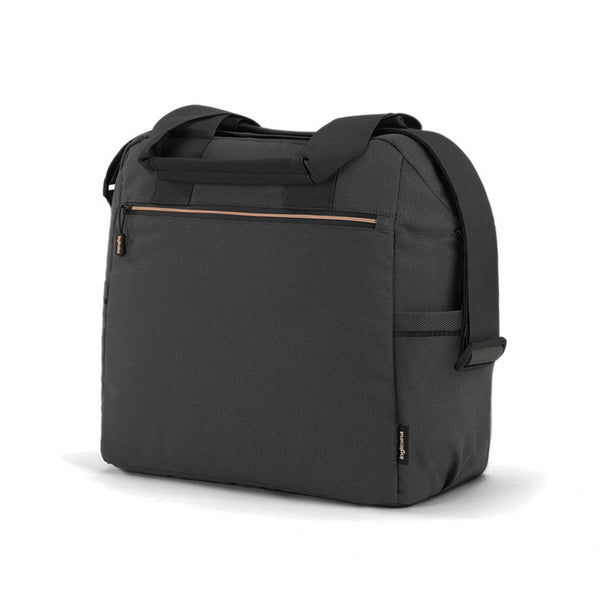 Rosy Fuentes Borsa Portaoggetti Per Passeggino - Grigio, Tessuto Laminato, Lavabile, Grande Capacità, Con Manici Corti
