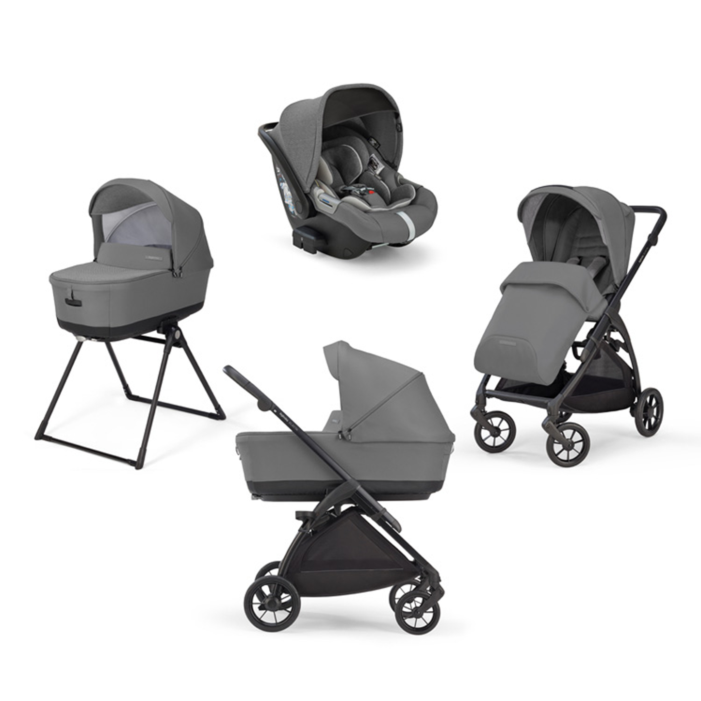 Inglesina - New Trio Electa System Quattro with Darwin I-Size and Stand Up Car Seat