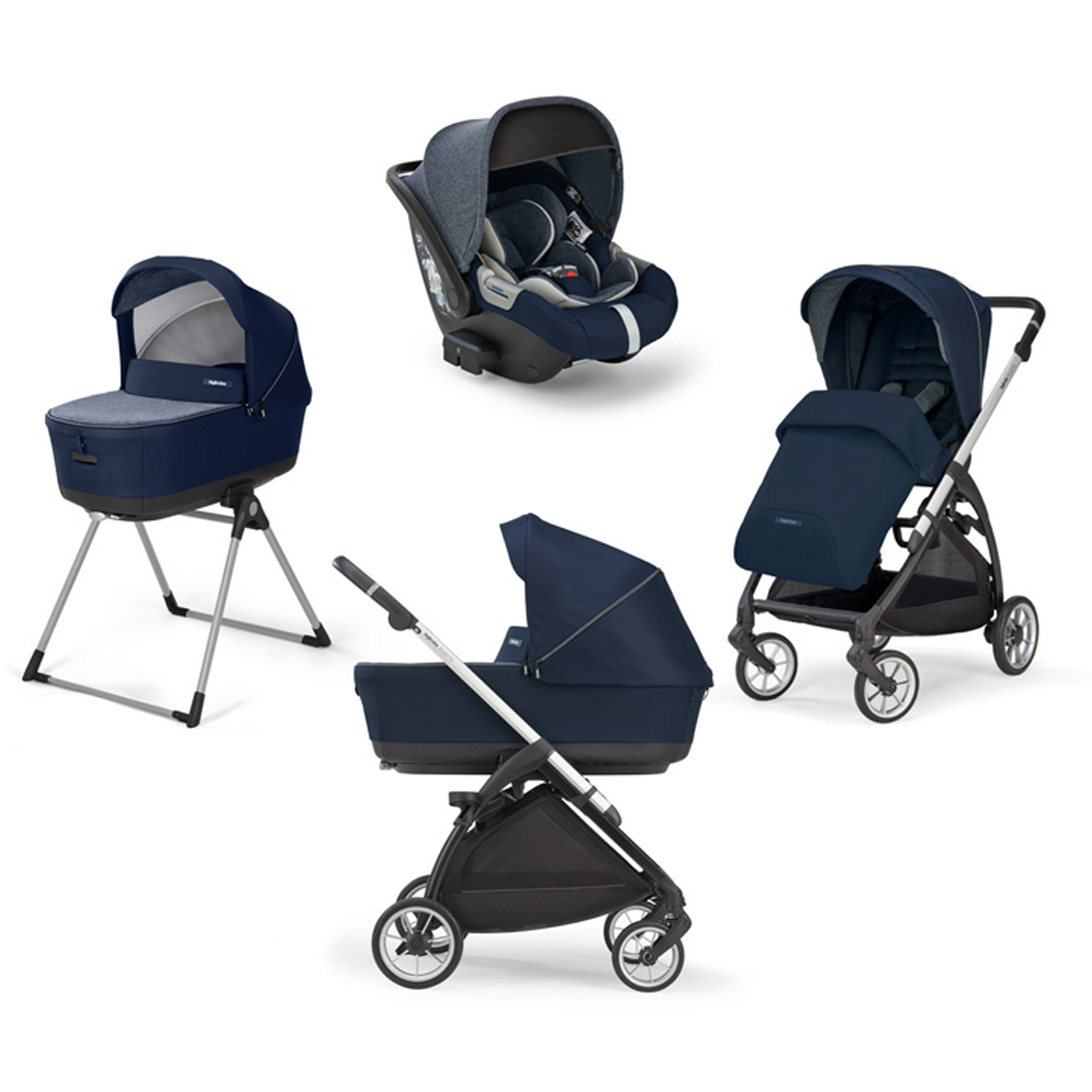 Inglesina - New Trio Electa System Quattro with Darwin I-Size and Stand Up Car Seat