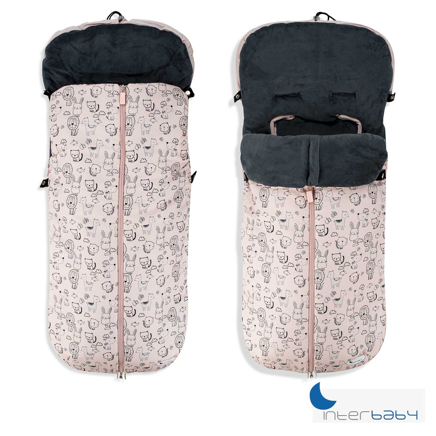 Interbaby - Sacco Passeggino Invernale Termico - adatto Chicco Janè Foppapedretti Inglesina Peg Perego etc.