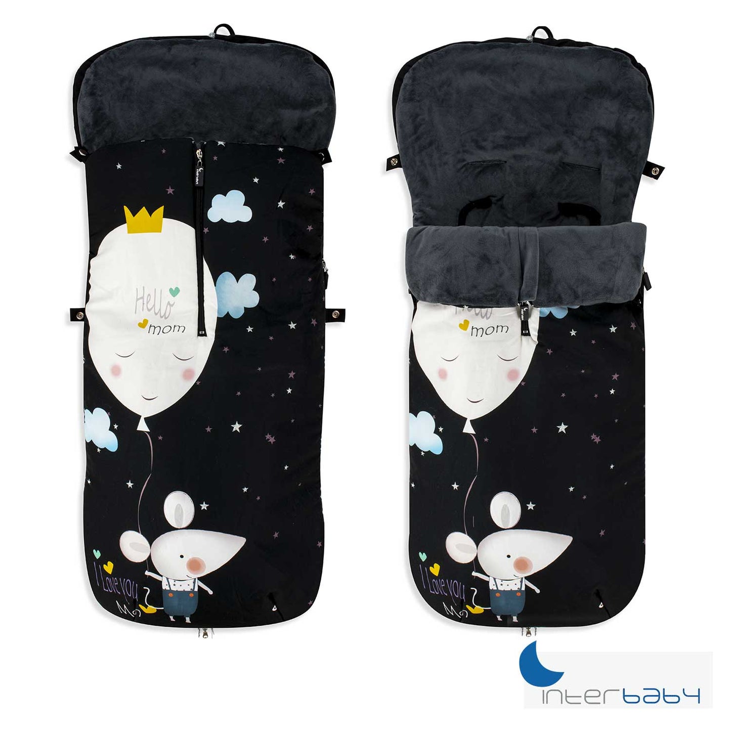 Interbaby - Sacco Passeggino Invernale Termico