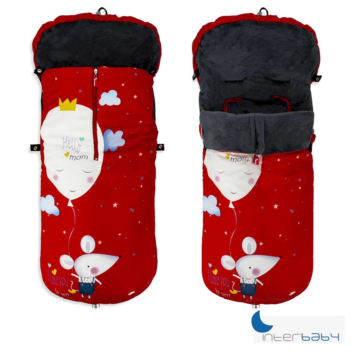 Interbaby - Sacco Passeggino Invernale Termico