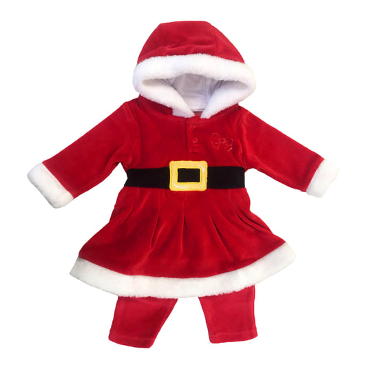 Bidibimbo - Baby Girl Santa Claus Onesie