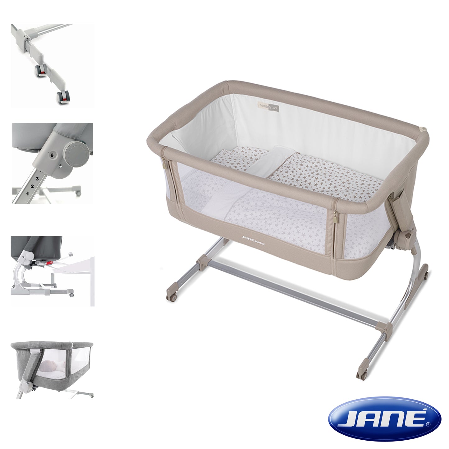 Janè - Babyside Cradle + Duvet Duvet Cover Pillow Case