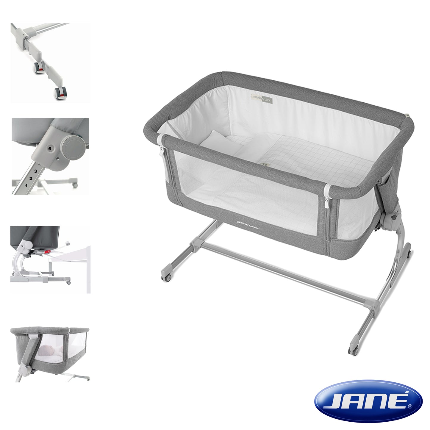 Janè - Babyside Cradle + Duvet Duvet Cover Pillow Case