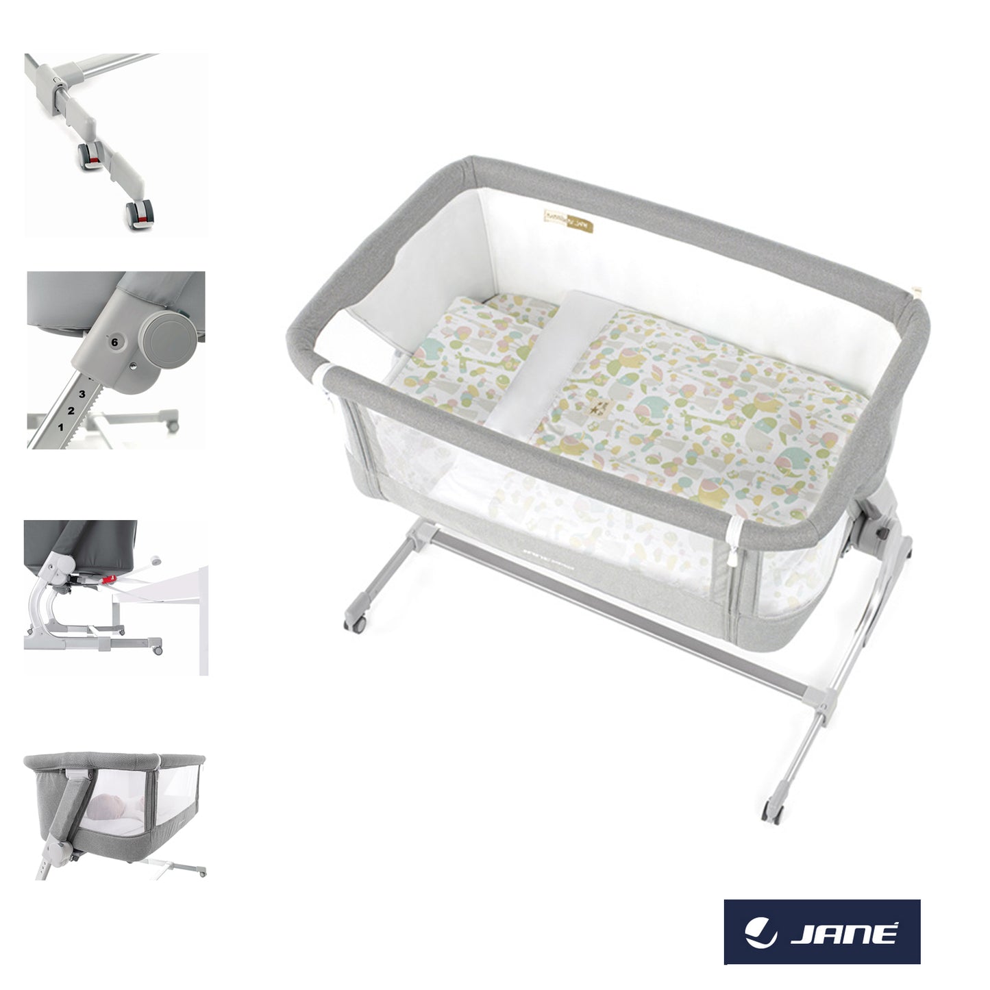 Janè - Babyside Cradle + Duvet Duvet Cover Pillow Case