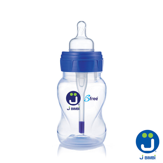J BIMBI - Classic Anti-otitis and colic bottle in PP