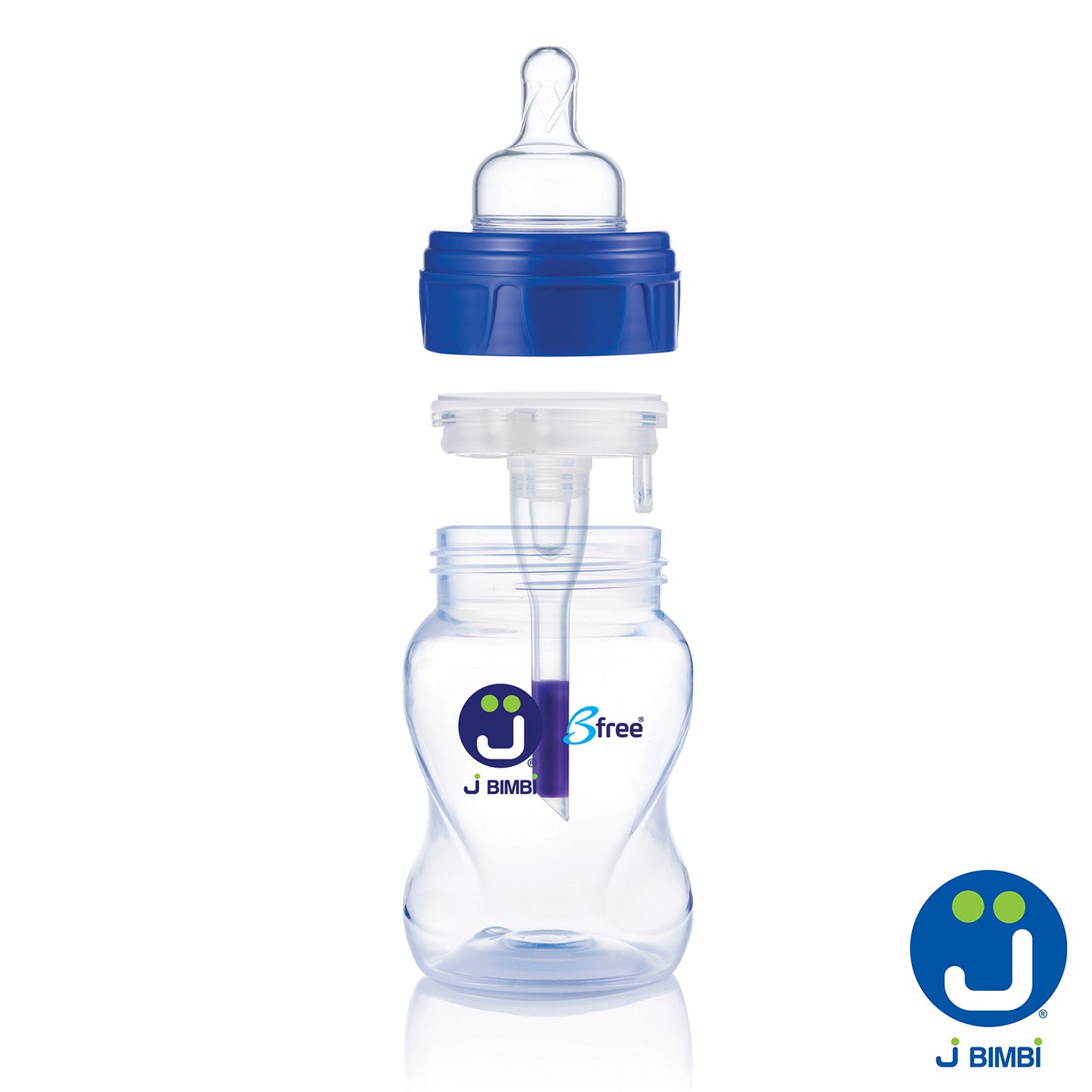 J BIMBI - Classic Biberon antiotite e coliche in PP