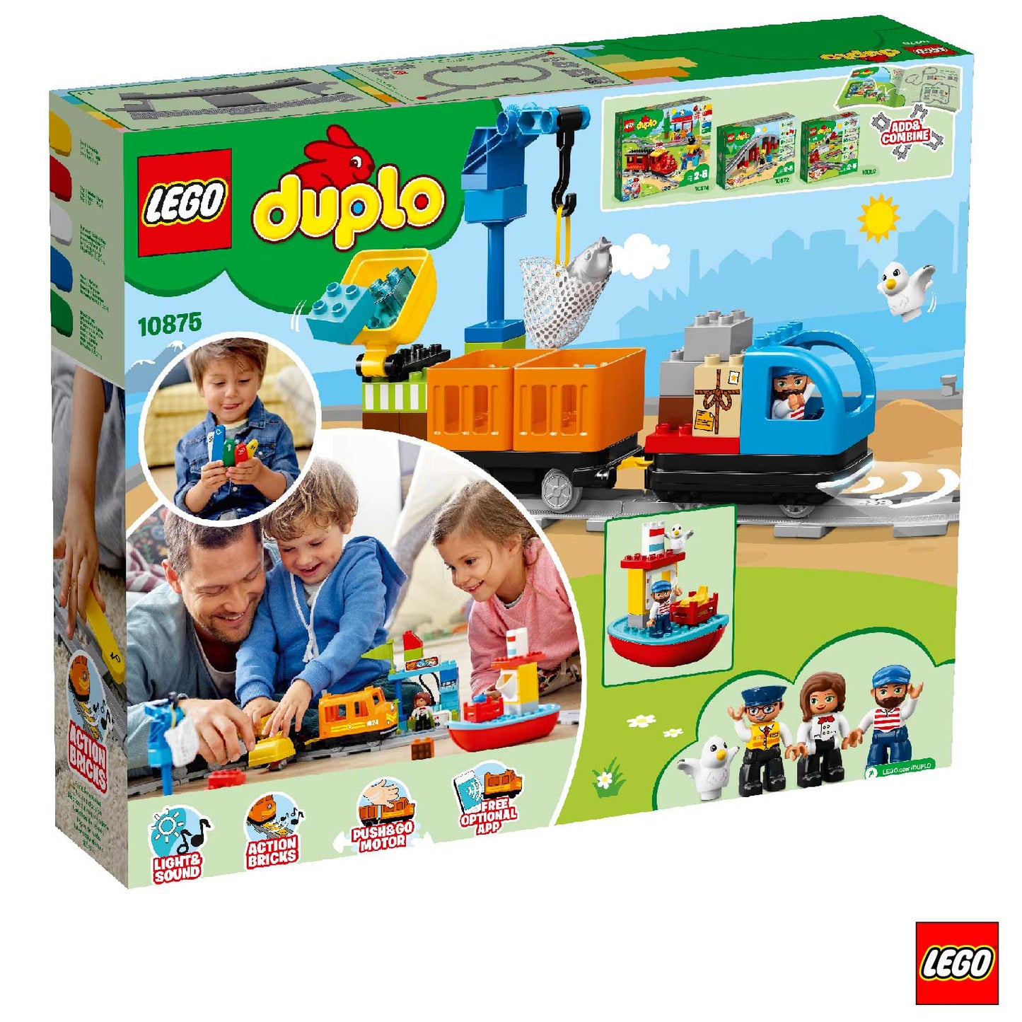 Lego - Duplo Il Grande Treno Merci 10875