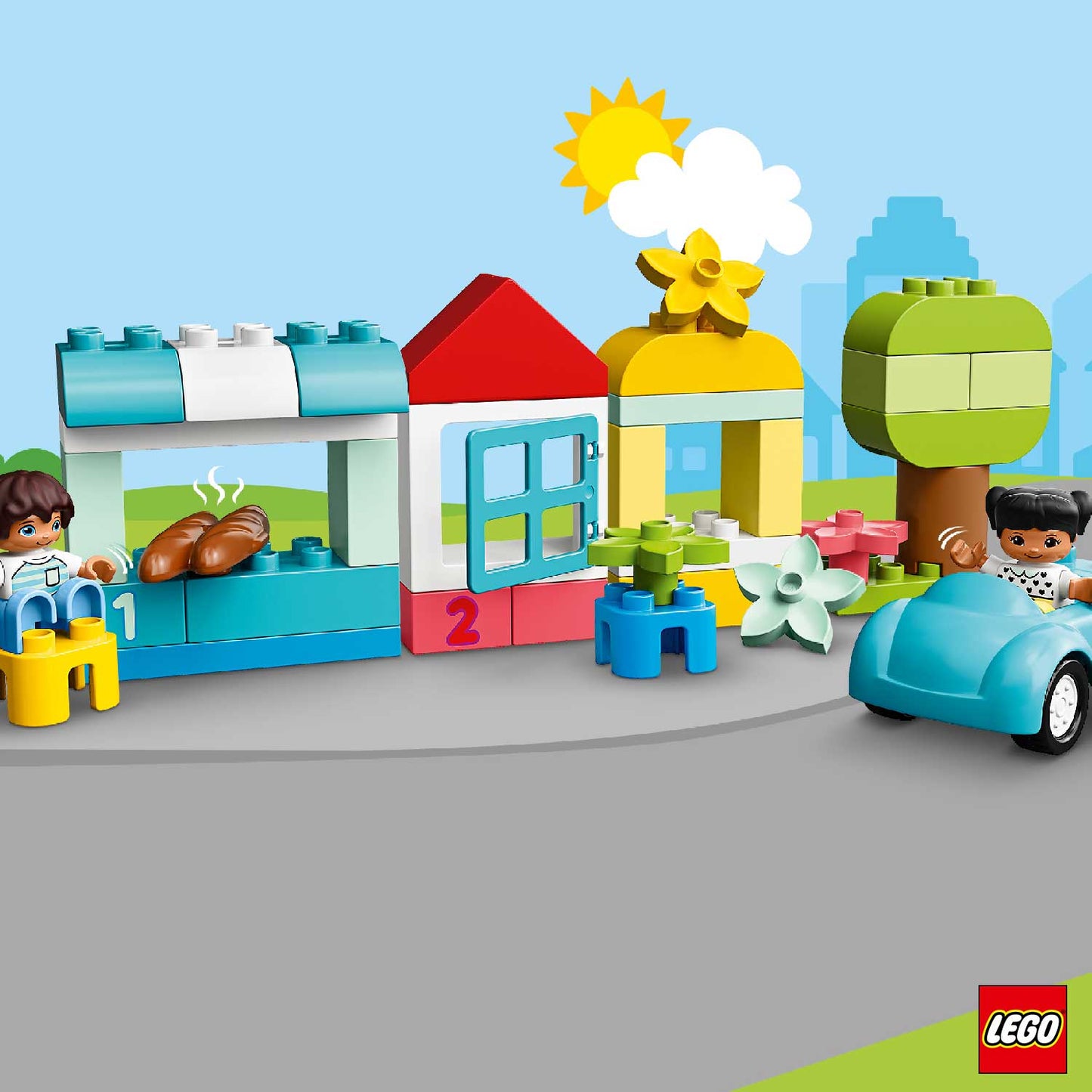 Lego - Duplo® Contenitore di mattoncini 10913