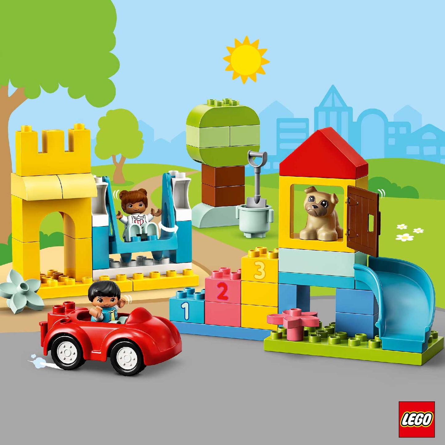 Lego - Duplo Contenitore di mattoncini grande 10914
