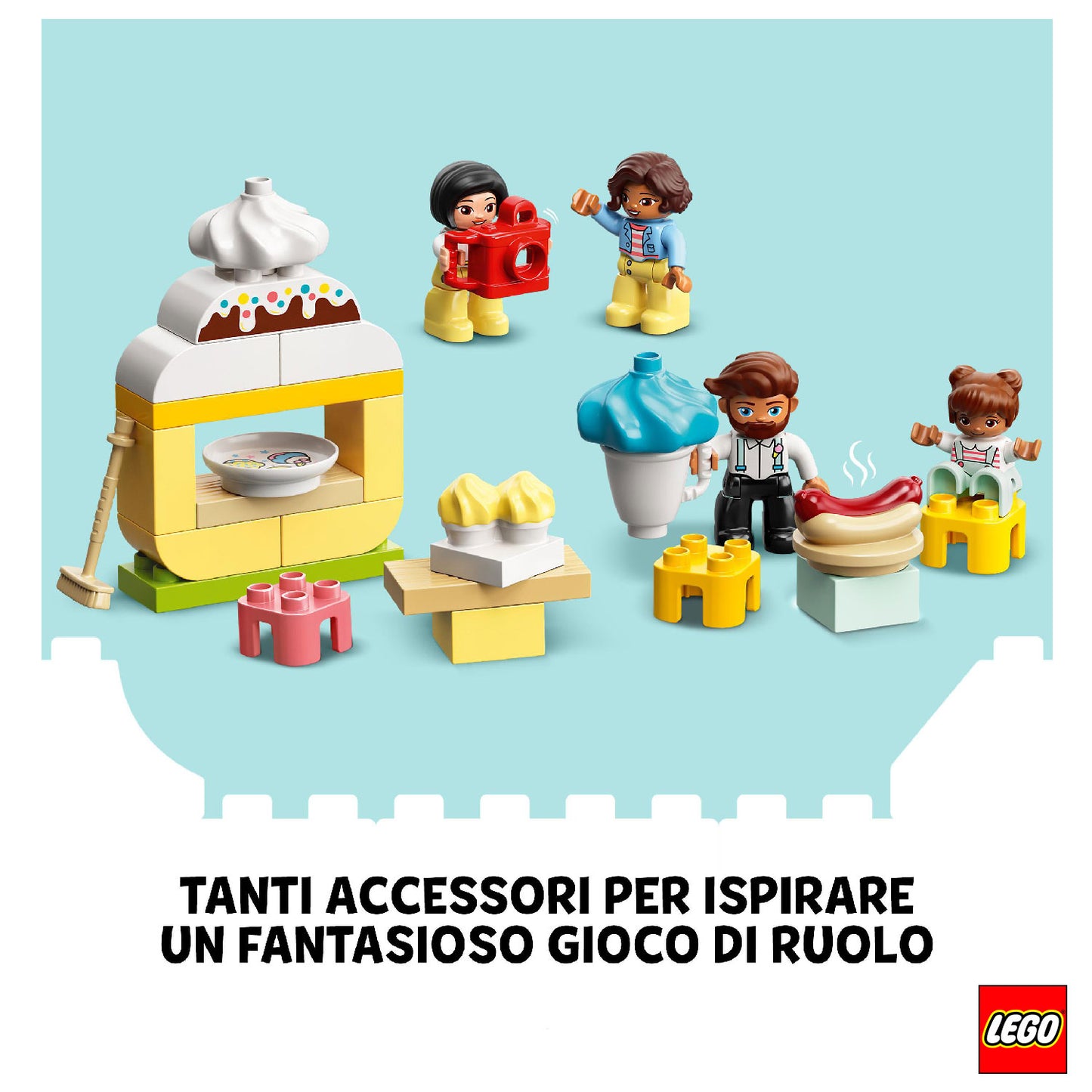 Lego - DUPLO Town Parco dei divertimenti 10956