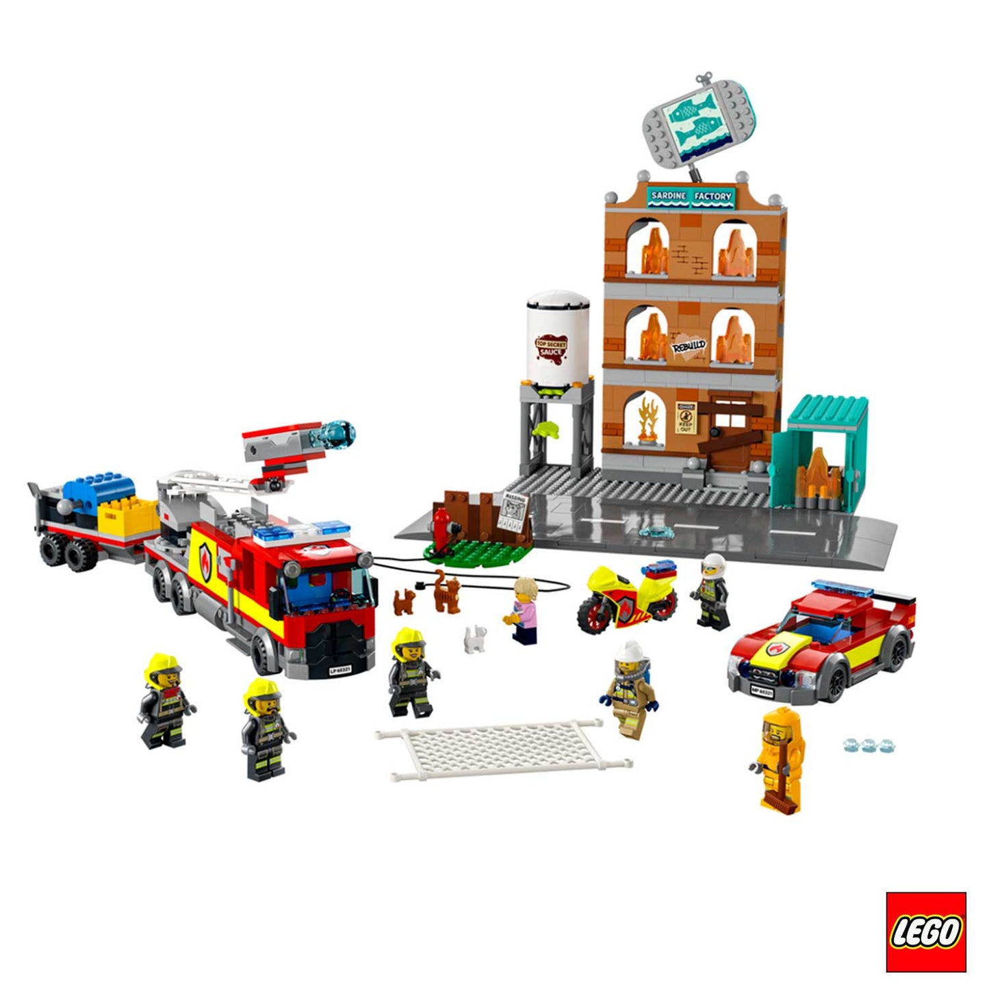 Lego City - Vigili del fuoco 60321