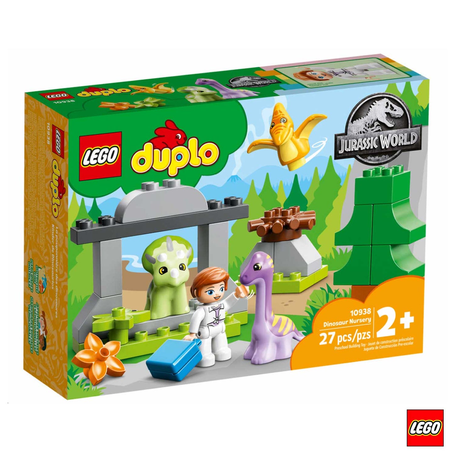 Lego - Duplo Jurassic World L'asilo Nido Dei Dinosauri 10938