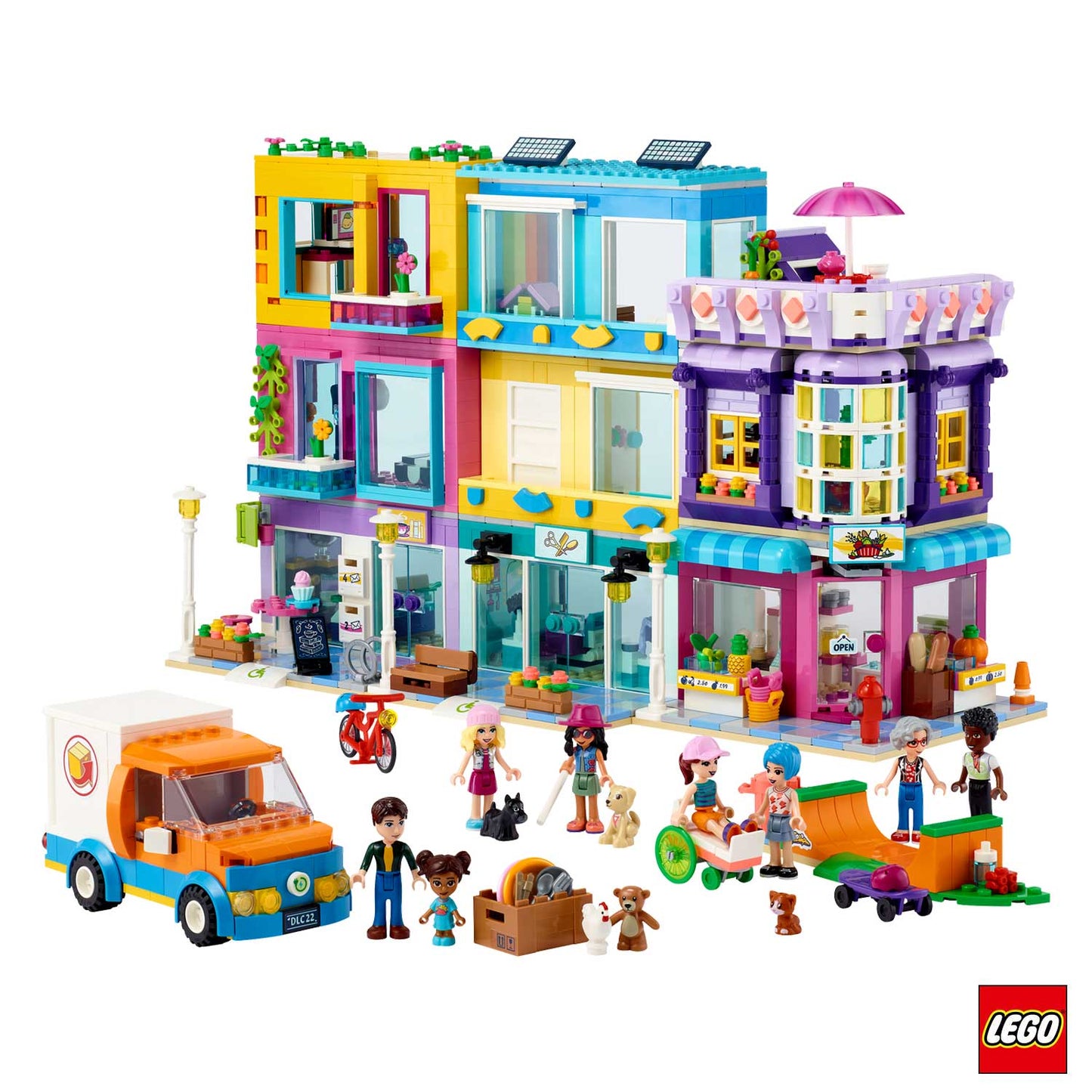 Lego - Friends Edificio Della Strada Principale 41704