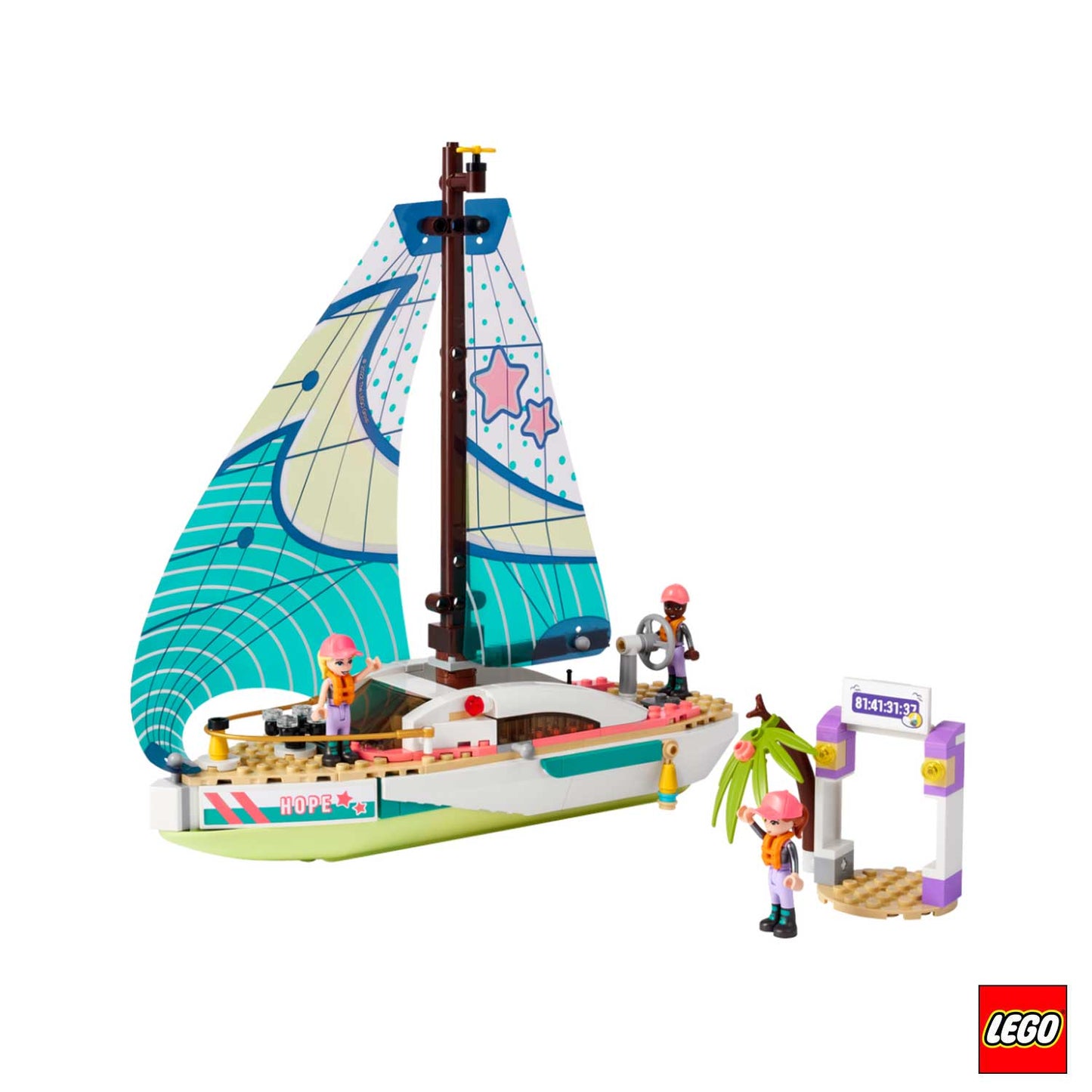 Lego - Friends L'avventura in barca a vela di Stephanie 41716