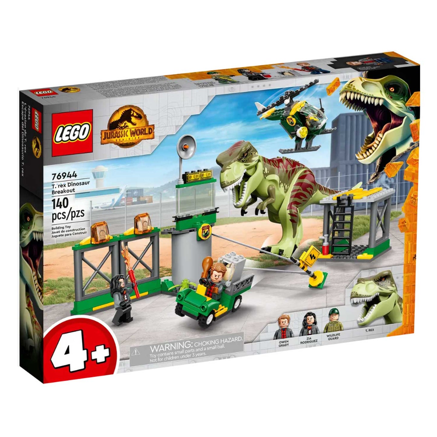 Lego - Jurassic World La fuga del T rex 76944