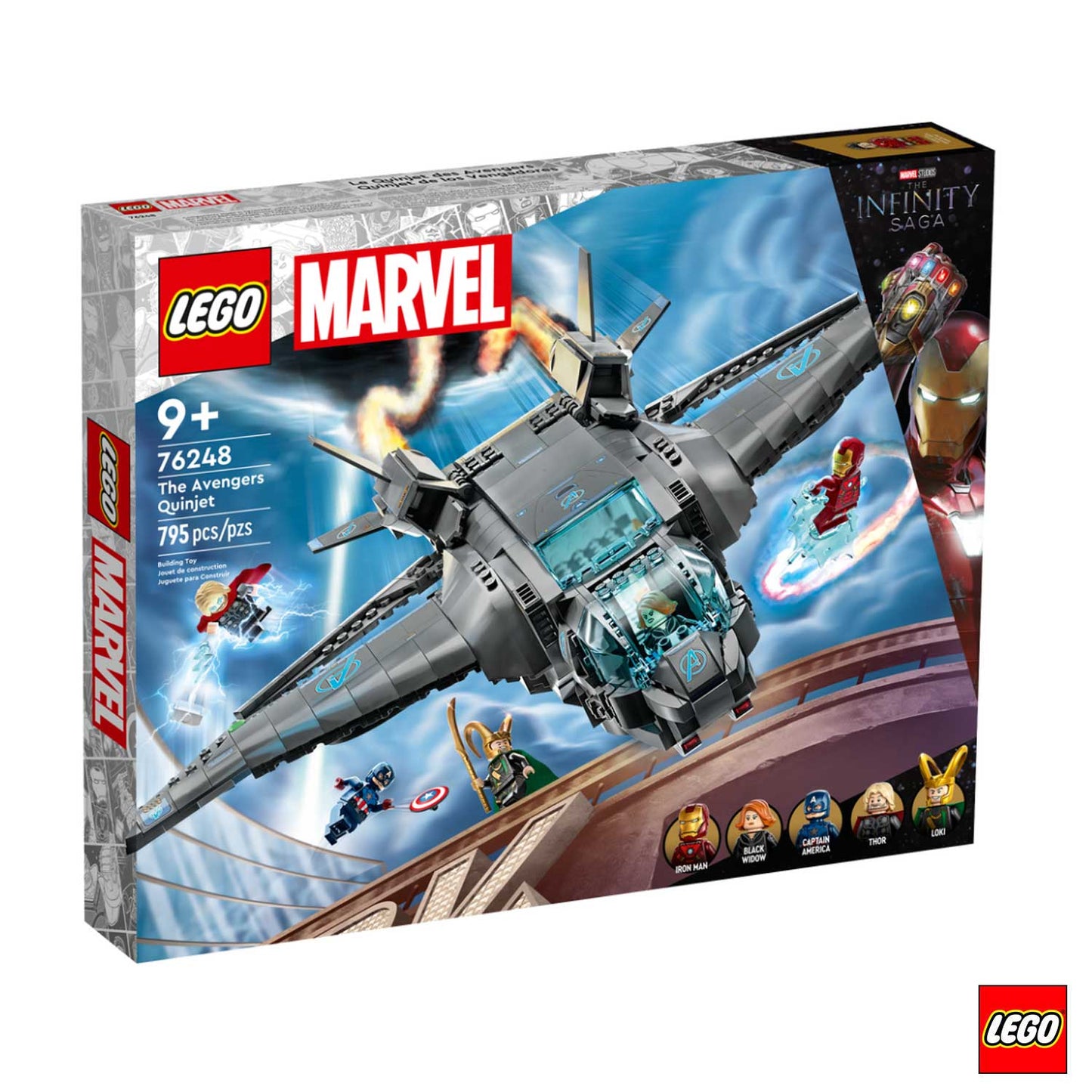 Lego - Marvel Il Quinjet degli Avengers 76248