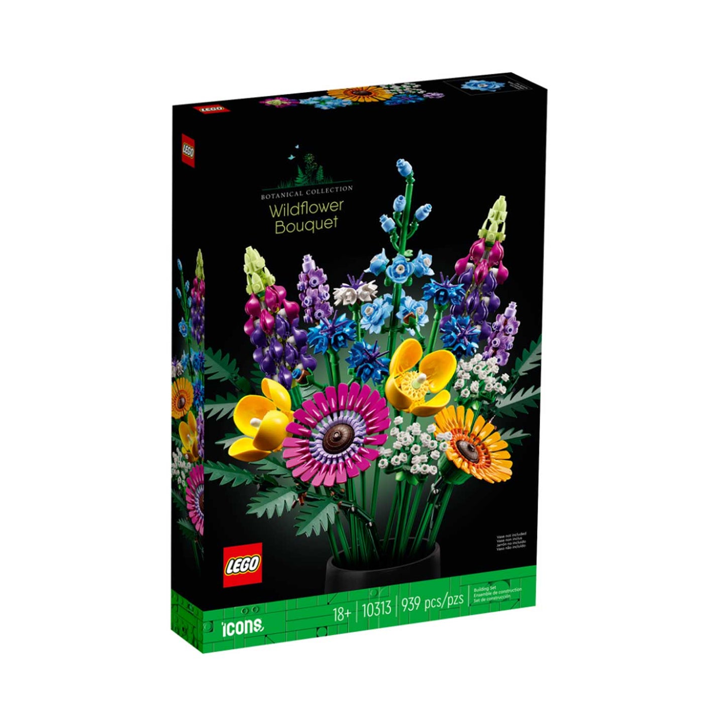 Lego - Icons Bouquet fiori selvatici 10313 – Iperbimbo