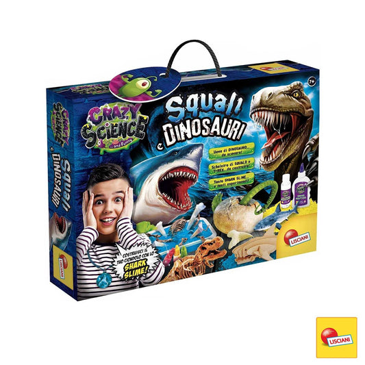 Lisciani - Crazy Science Squali e Dinosauri