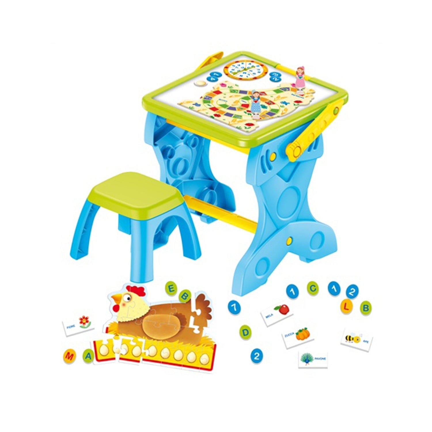 Lisciani - Carotina Banchetto Led Gioco e Impara 3 in 1