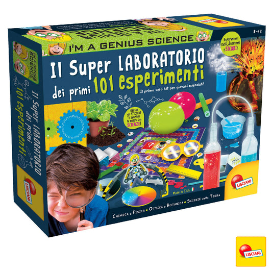 Lisciani - I'm A Genius Il Super Laboratorio Dei Primi 101 Esperimenti