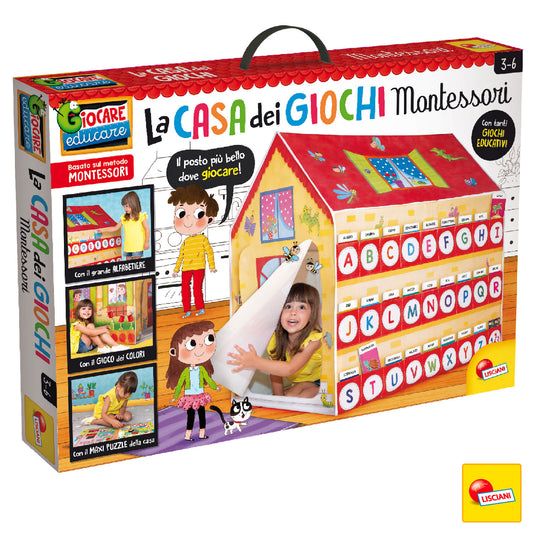 Lisciani - Montessori La Mia Casa Dei Giochi Educativi