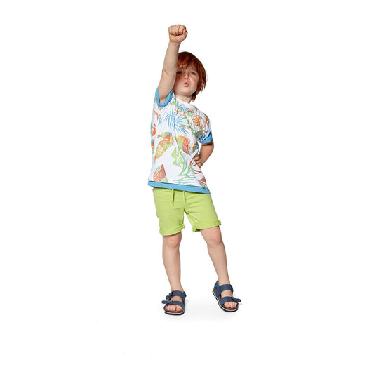 Losan - White T-Shirt with Junior print