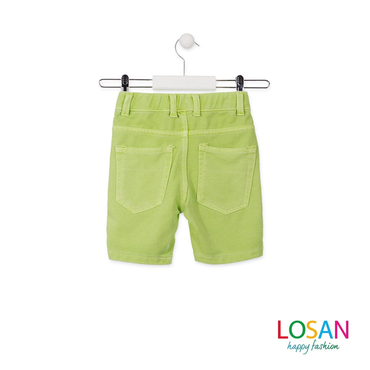 Losan - Junior green Bermuda shorts