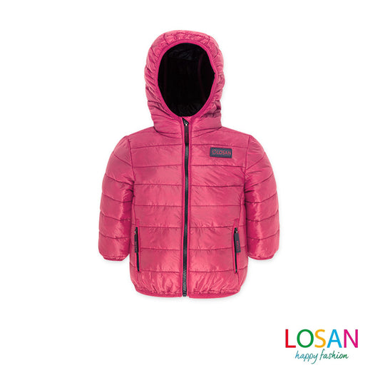 Losan - Fuchsia Baby light down jacket