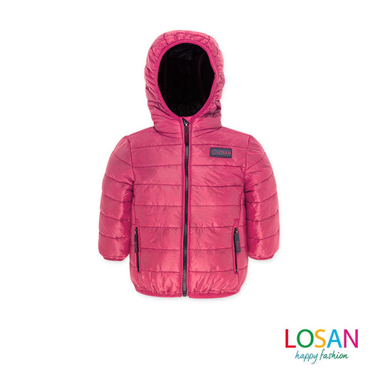 Losan - Fuchsia Junior light down jacket
