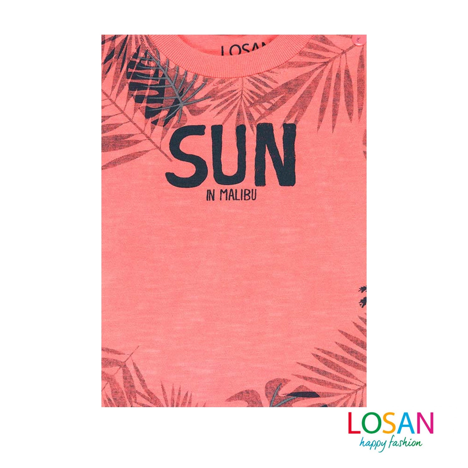 Losan - Completo Tropicale Maglietta + Bermuda Baby Bambino
