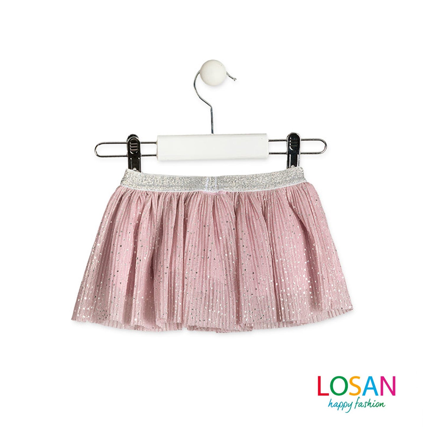 Losan - Gonna Rosa in Tulle Baby Bambina