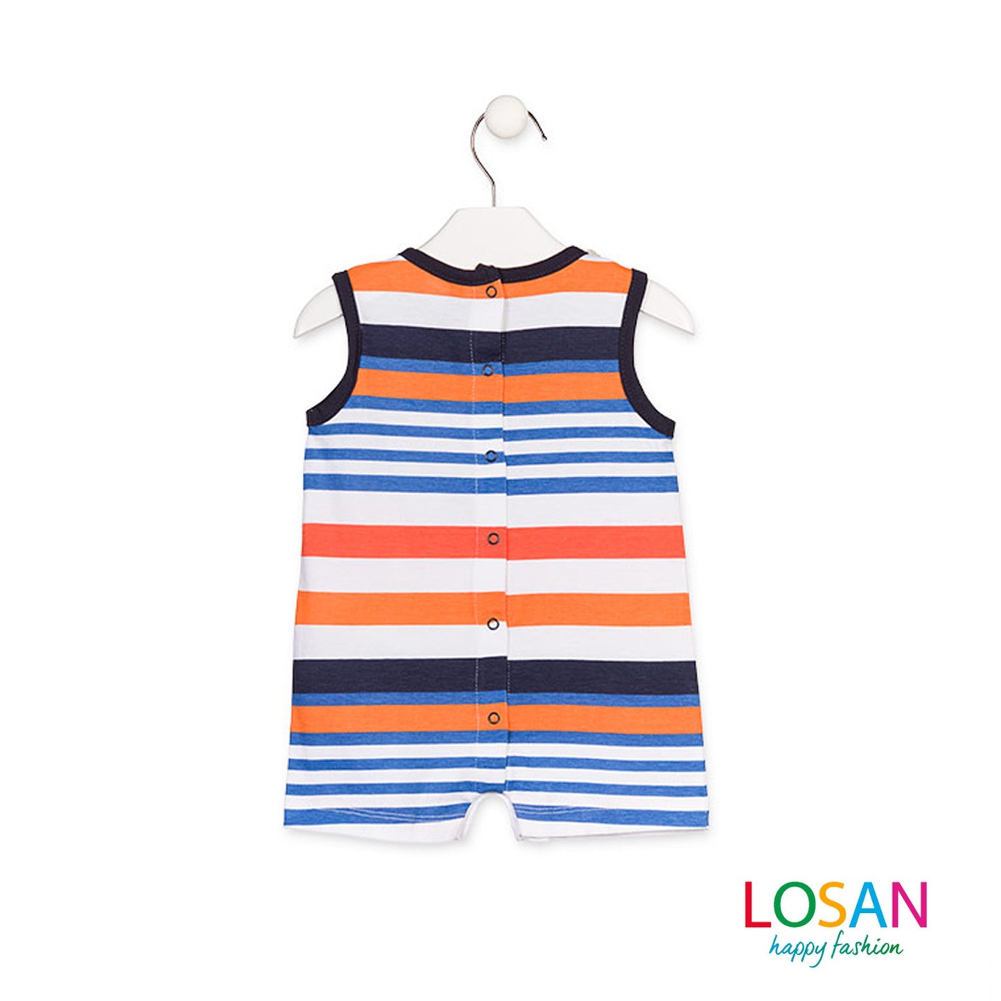 Losan - Pagliaccetto a Righe Blu Baby Bambino