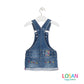 Losan - Salopette di Jeans Stile Etnico Bambina Junior