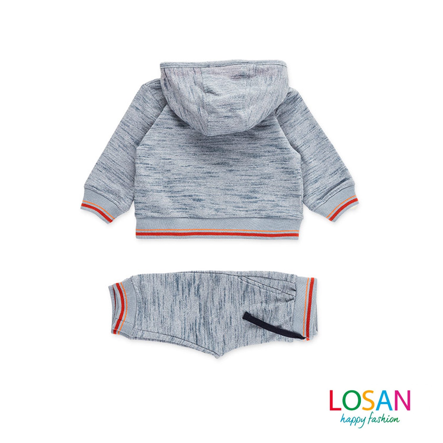 Losan - Tuta con Dettagli Arancioni Baby Bambino