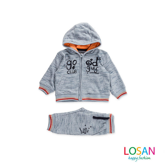 Losan - Tuta con Dettagli Arancioni Baby Bambino