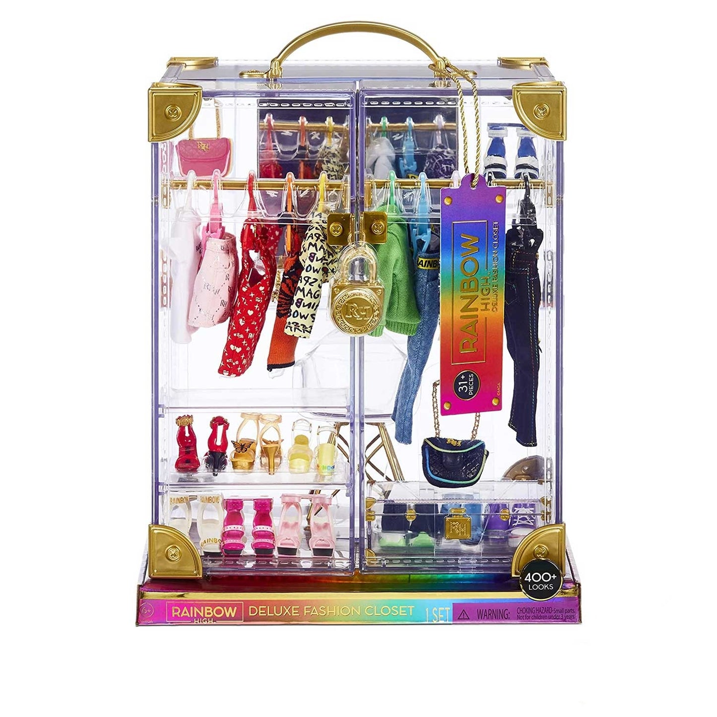 MGA - Rainbow High Deluxe Fashion Closet Armadio Portatile – Iperbimbo