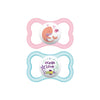 MAM - Air 16+m silicone pacifiers 2pcs