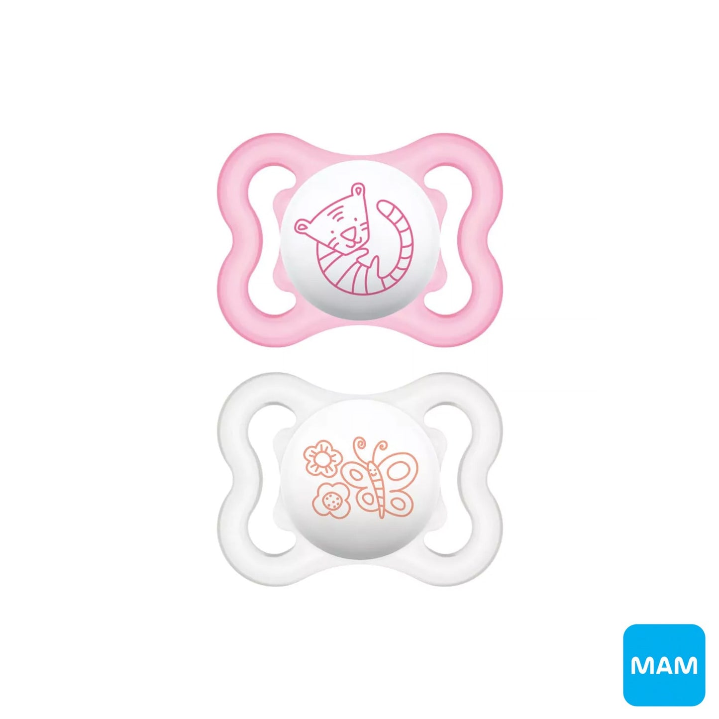 Mam - Succhietto Mini Air 2-6m in silicone 2Pz