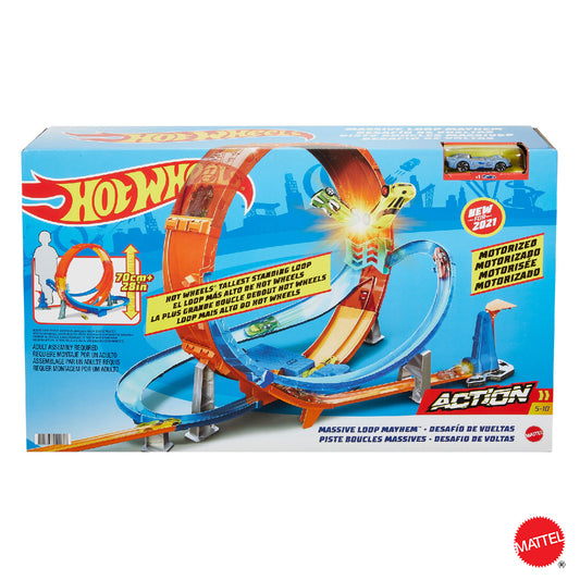 Hot Wheels - GTV14 Giant Loop Stunt Crashes
