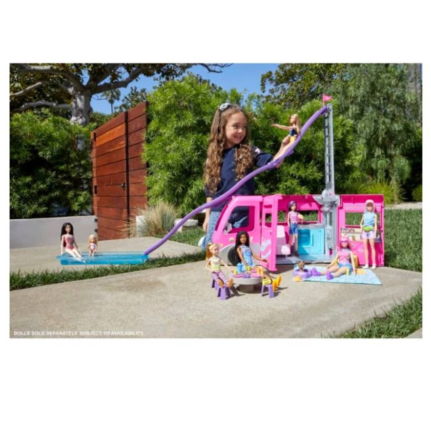 Mattel - Barbie® Nuovo Camper dei Sogni HCD46