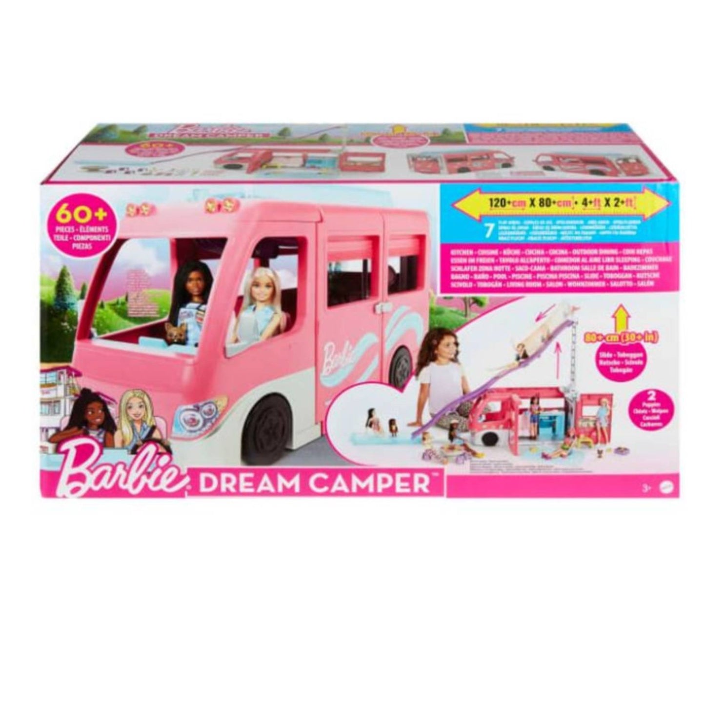 Mattel - Barbie® Nuovo Camper dei Sogni HCD46