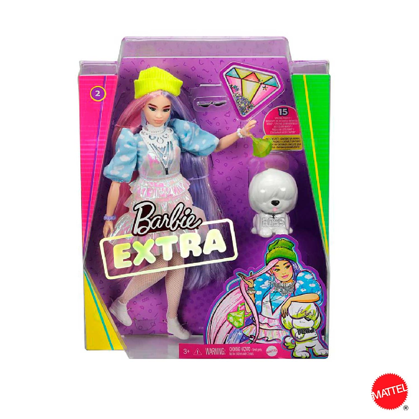 Mattel - Barbie Extra assortite GRN27