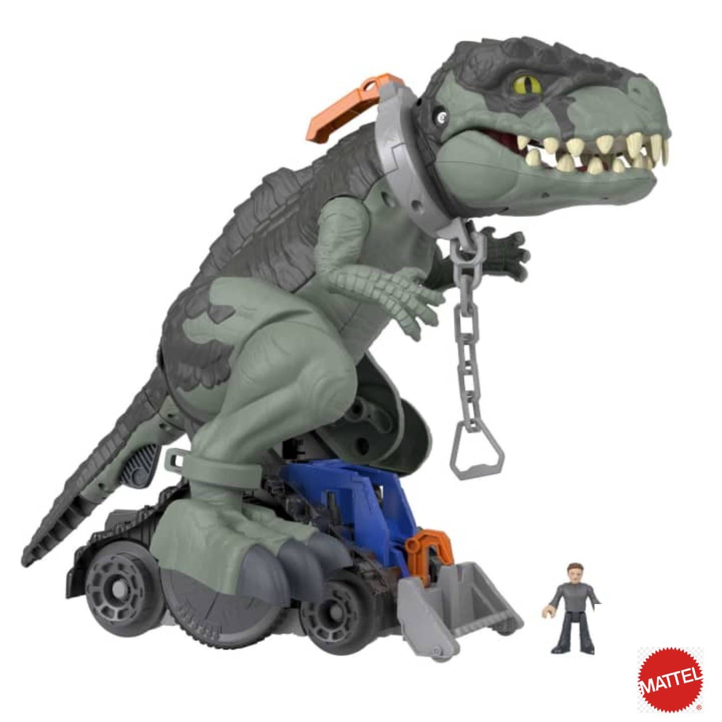 Mattel - Imaginext® Jurassic World™ Mega Dino Calpesta e Ruggisci GWT22