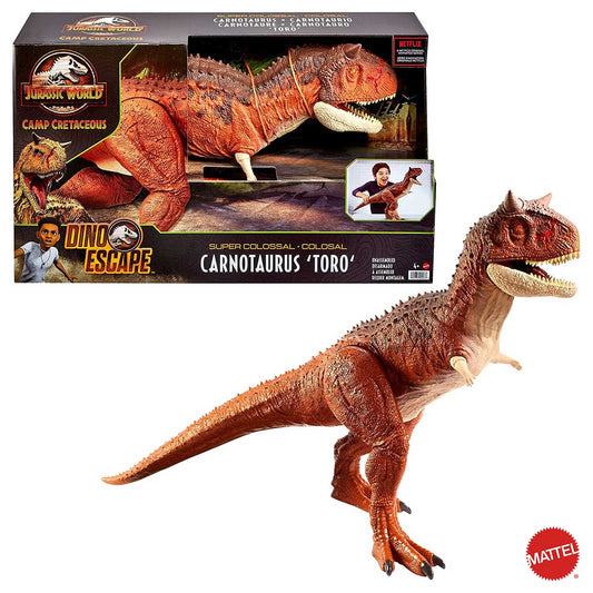 Mattel - Jurassic World Carnotauro Toro Super Colossale HBY86