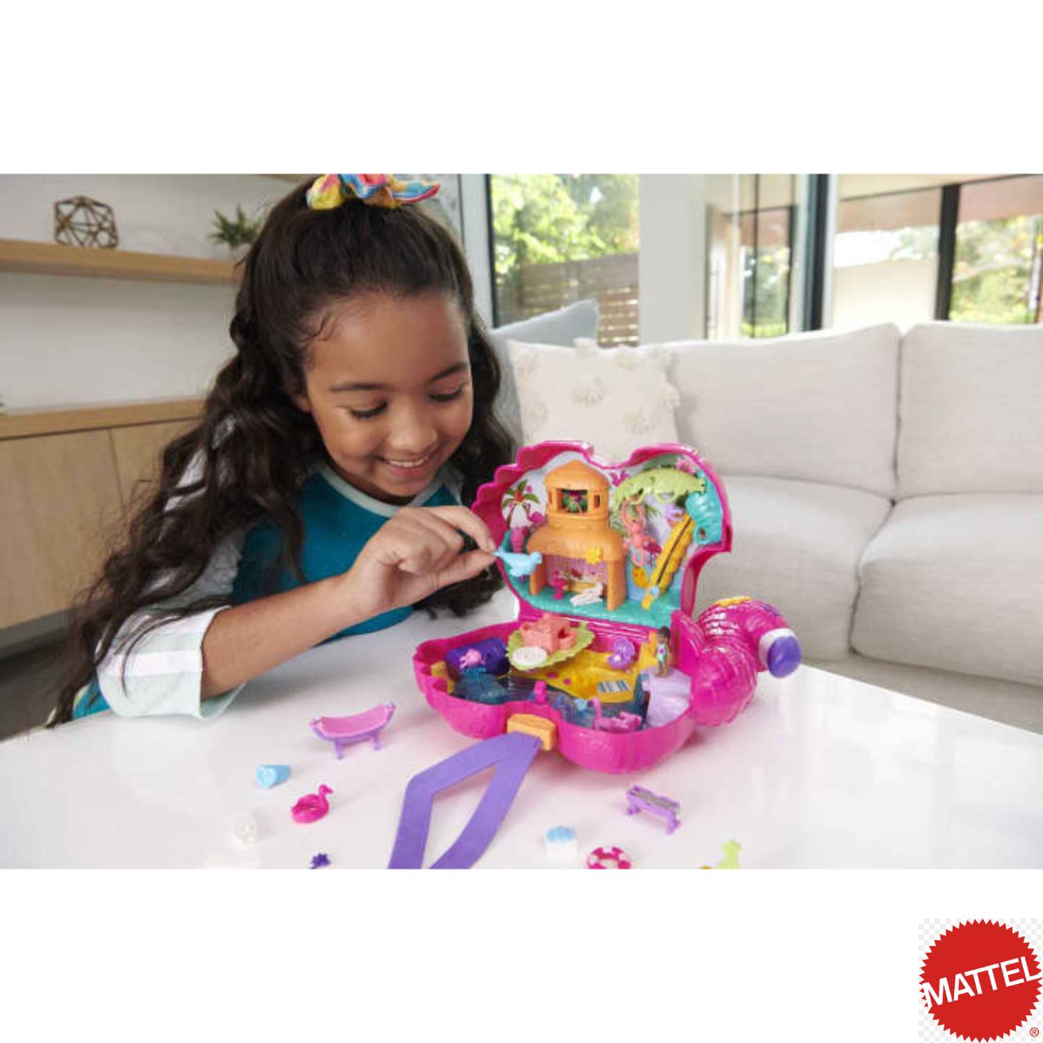Mattel Polly Pocket Mega Party Flamingo Box Set HGC41 Iperbimbo