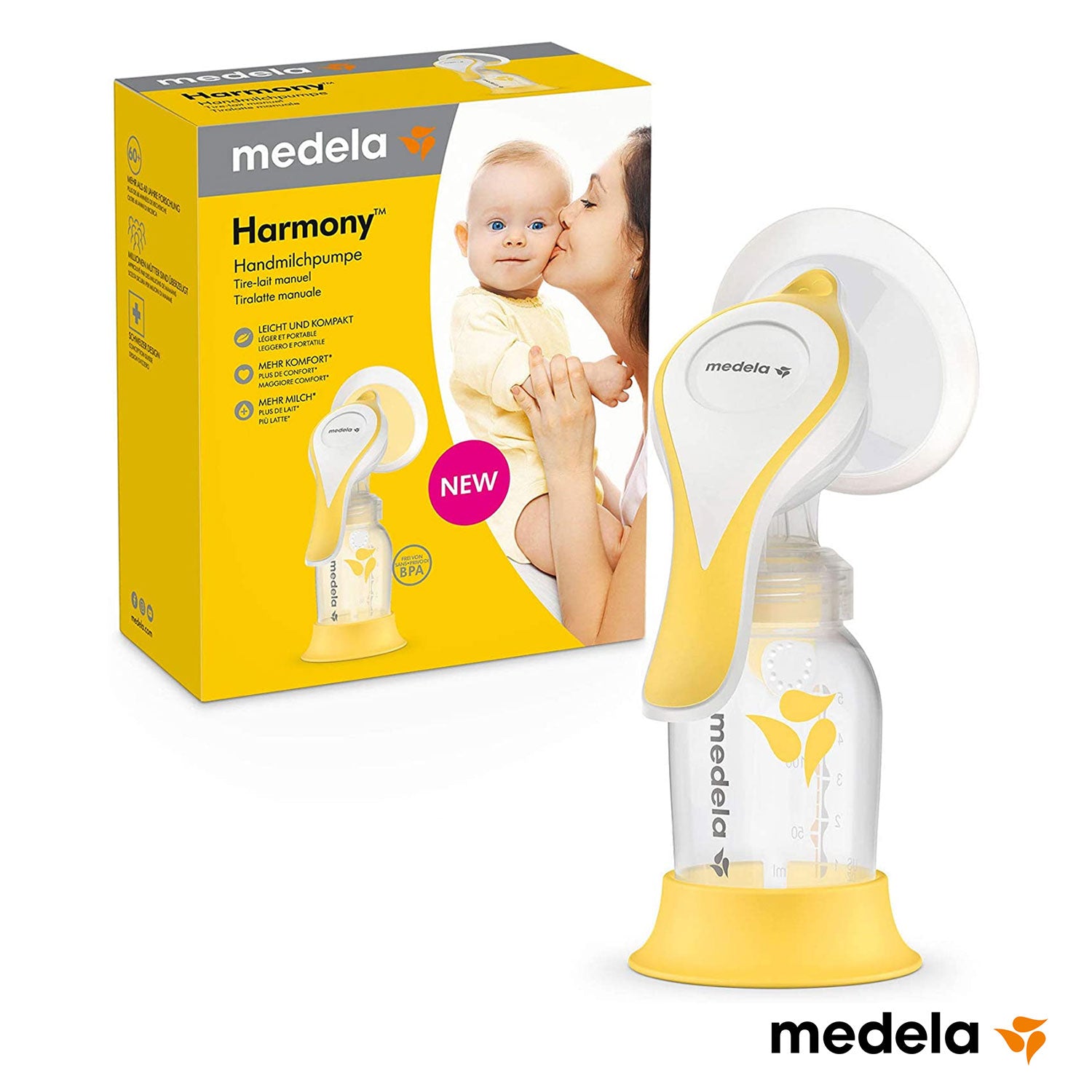 Medela - Tiralatte manuale Harmony Flex