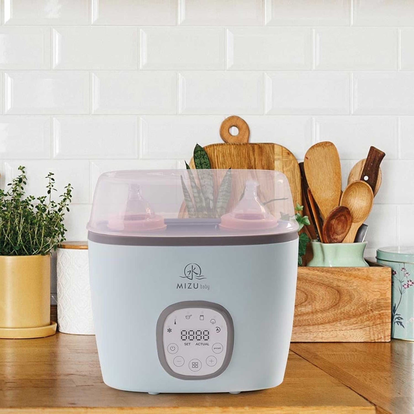 Mizu - Eiyo Dual Scaldabiberon e Sterilizzatore doppio